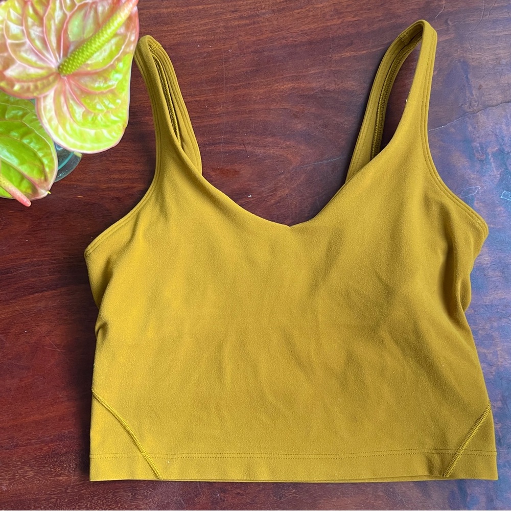 Flash Sale ♥️ Lululemon Align Tank size 4 in Golden Chai